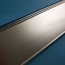 廠家生產供應 鋁型材表面處理 陽極磨砂氧化灰色鋁合金 可定做