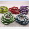 Children's fluorescence acrylic elastic bracelet