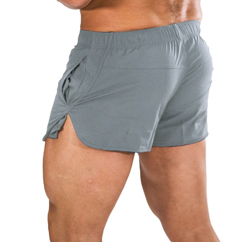 Men's Sports Shorts Quick Drying Marathon Running Pants Casual Beach Fitness Three Point Trendy Bottoms_viptrois.com