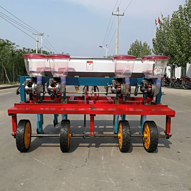 大豆播种机 定制款大豆播种机 4行7行大豆播种机 行距株距可调