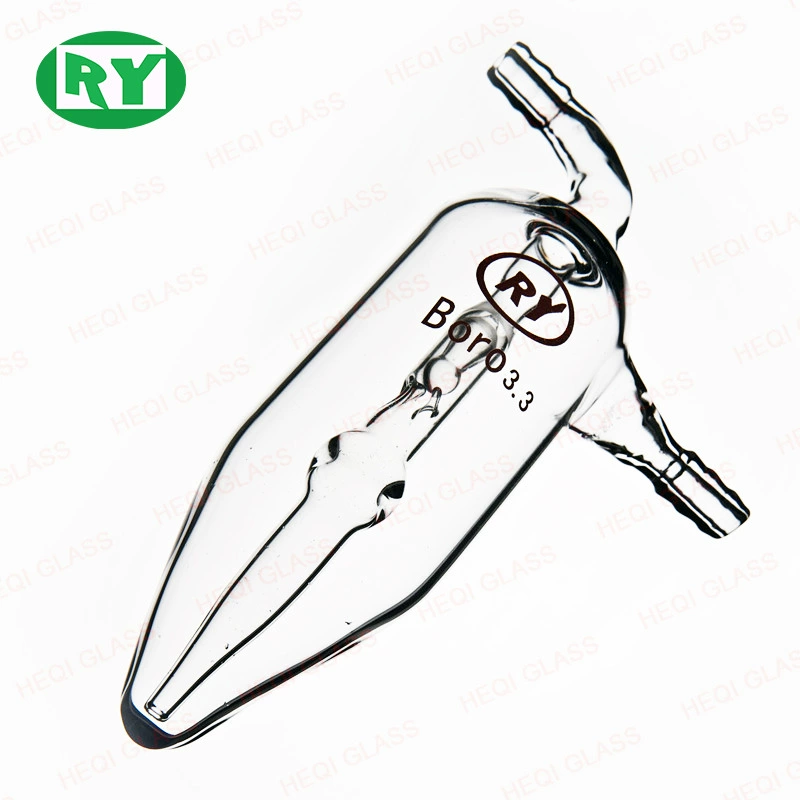 Heqi мощный производитель всасывающего барабана с защитой от падения, барботер для масла 100 250 300 350 мм, стеклянный инструмент