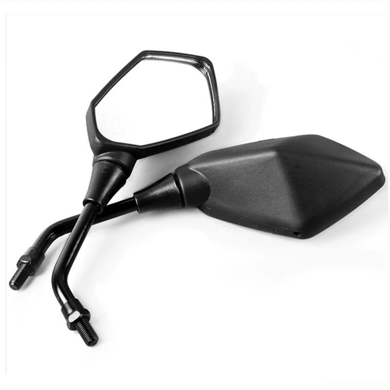 Modified universal rear view mirror, electric car, retroreflective pedal