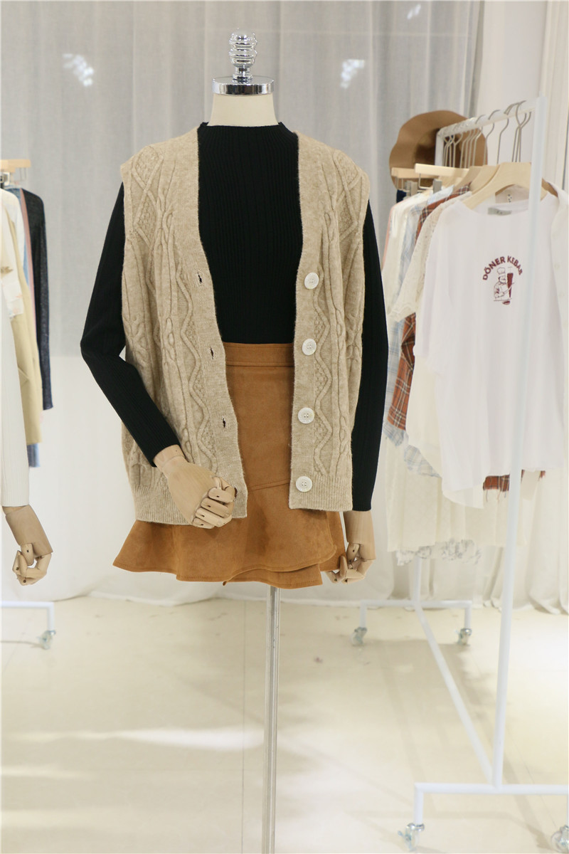 Gilet femme en Mélange de coton - Ref 3317726 Image 10