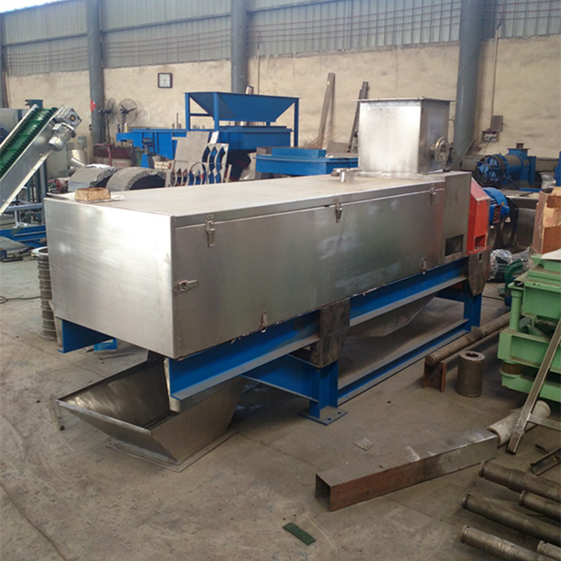 电动连续工作压榨机 餐厨垃圾处理螺旋压榨机