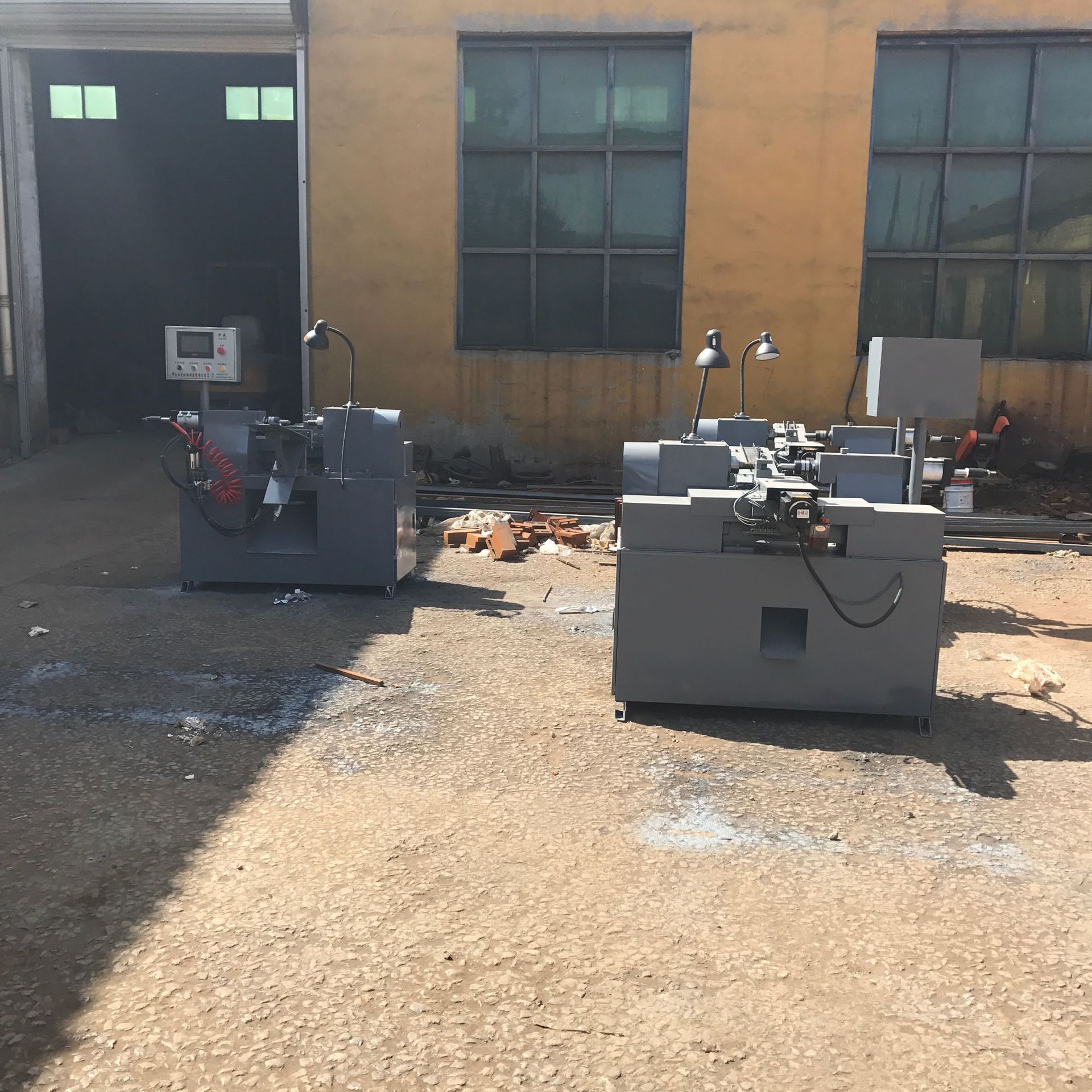 全自动数控套筒扒皮倒角机 自动扒皮倒角机