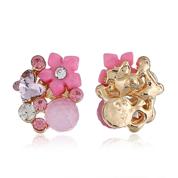Large earrings pearl