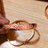 Copper bracelet, ethnic accessory, bronze jewelry