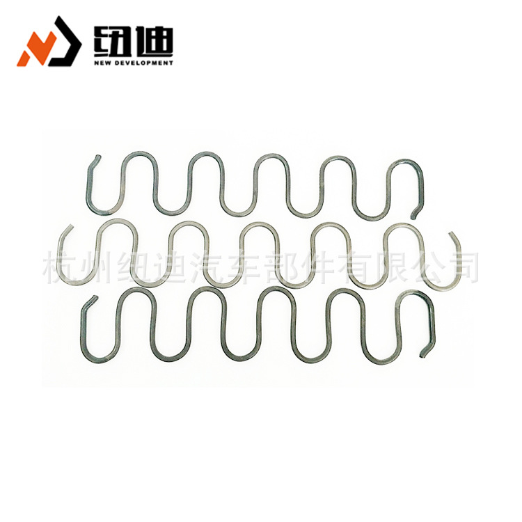 厂家定制 不锈钢异形蛇形弹簧 沙发座垫汽车座椅S形蛇簧 波形弹簧