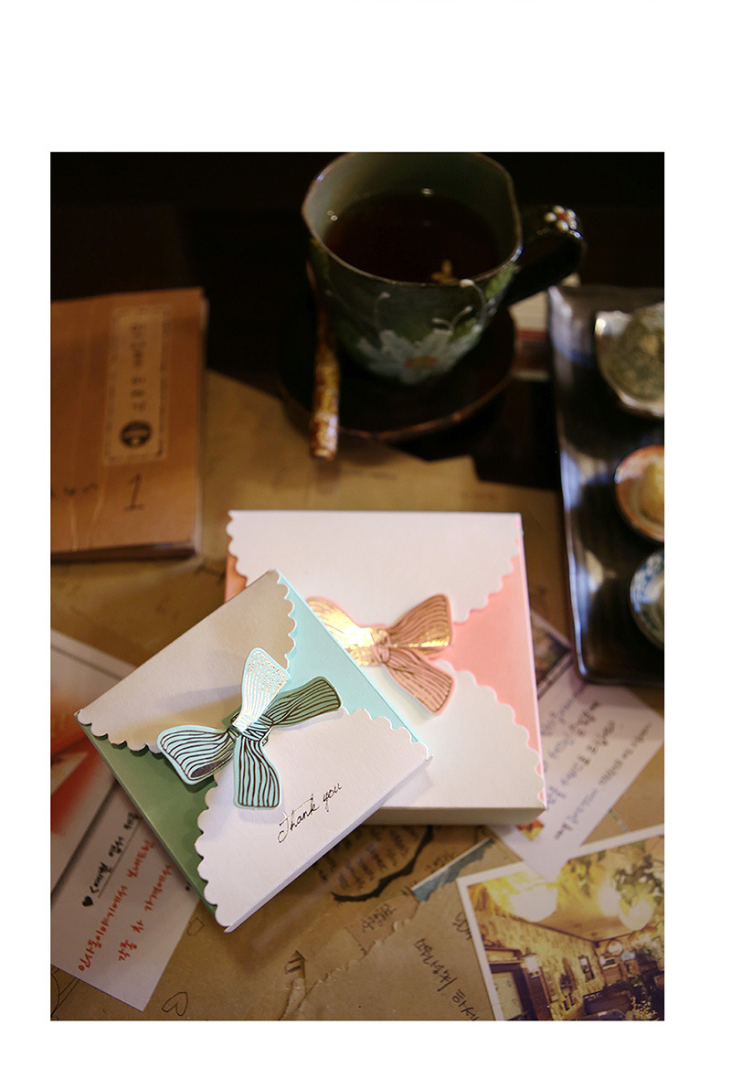 Bow Buckle Soap Flower Color Candy Gift Ornament Folding Paper Box display picture 4