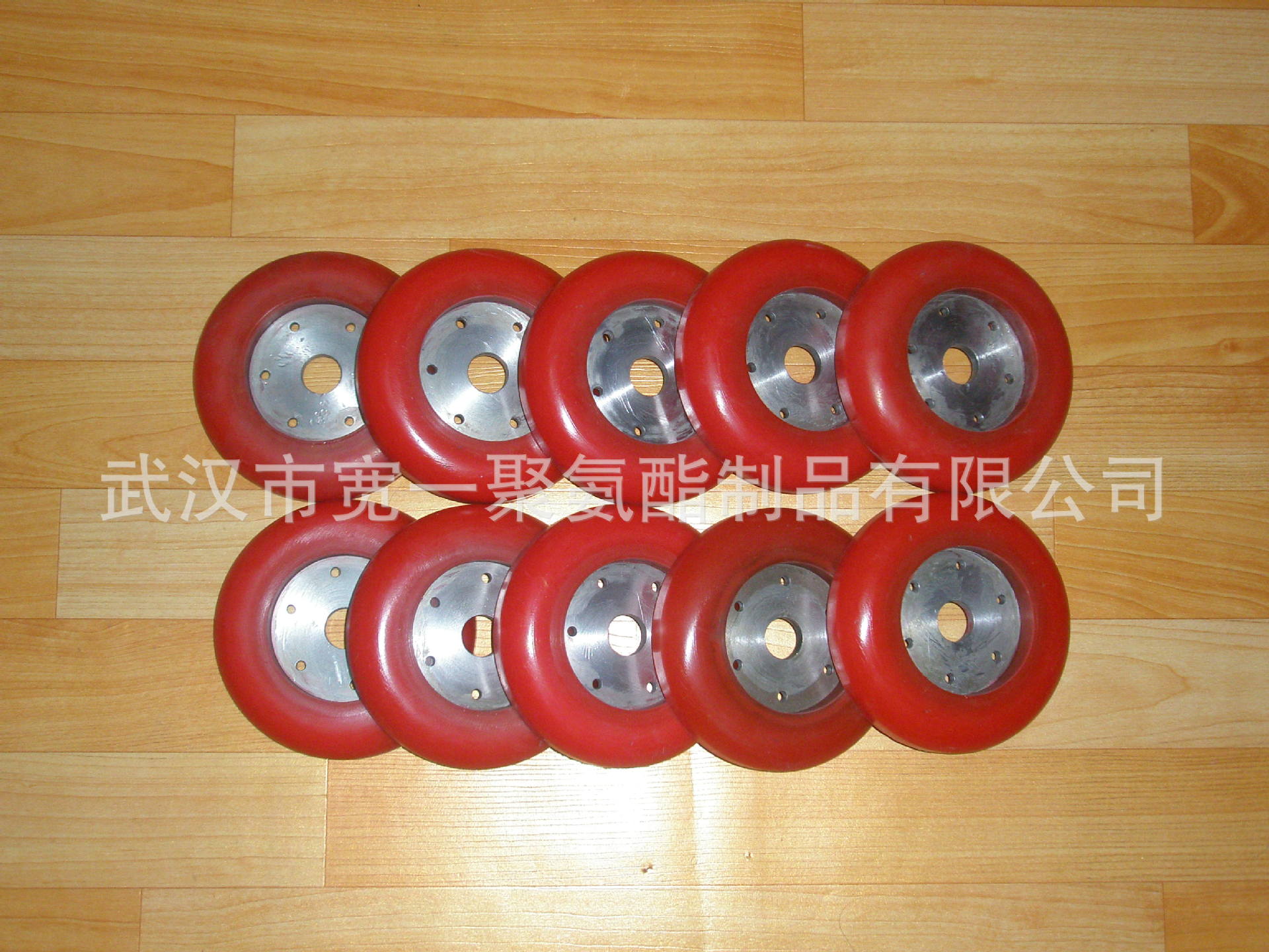 供应湖北管道机器人用行走轮聚氨酯包胶加工