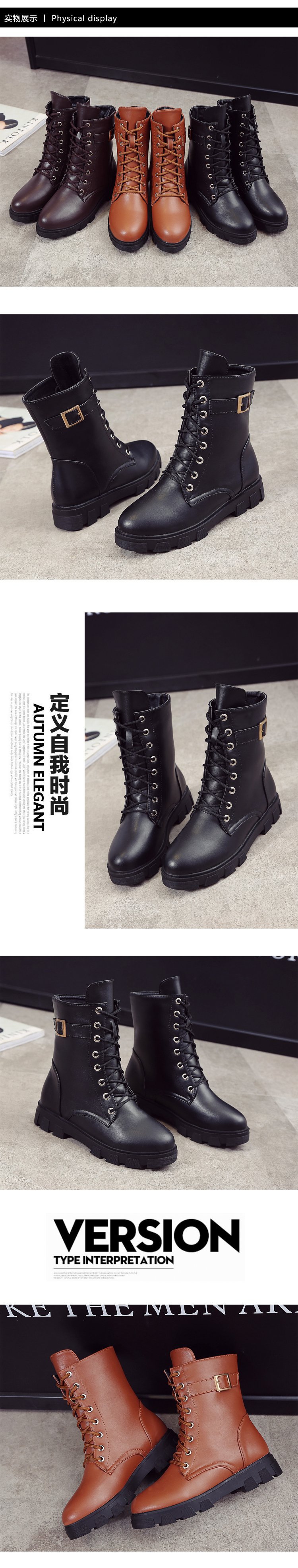 Bottes femme en PU artificiel - Ref 3355377 Image 32