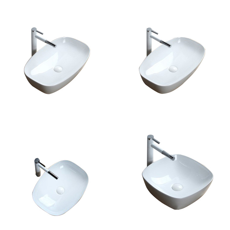 Nuevo lavabo de baño lavabo de cerámica lavabo de baño lavabo al por mayor