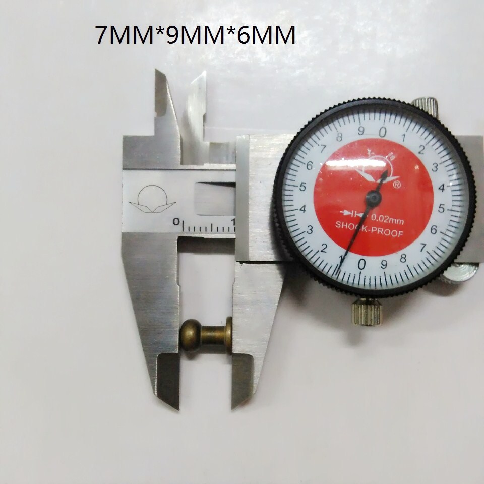 供应环保铜自动车床件和尚头电镀仿古铜底7MM*9MM*头6MM奶嘴钉