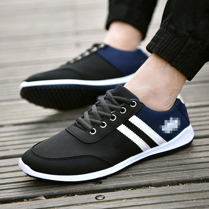 男鞋2020男士百搭休闲鞋夏季透气运动鞋一件代发老北京帆布鞋批发|ms
