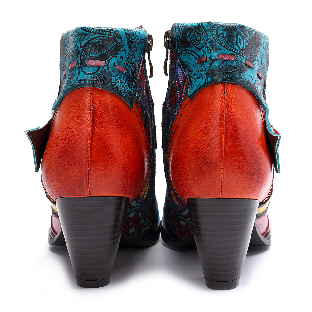 Bottes femme en En cuir - Ref 3354816 Image 16