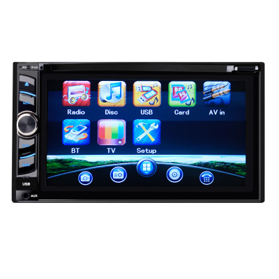 6.2 Inch car DVD Machine Car dvd player Bluetooth on speakerphone Reversing Priority currency dvd player 6213