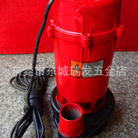 新锐牌WQ型无堵污水泵建筑工地农用污水污物潜水电泵单相三相水泵