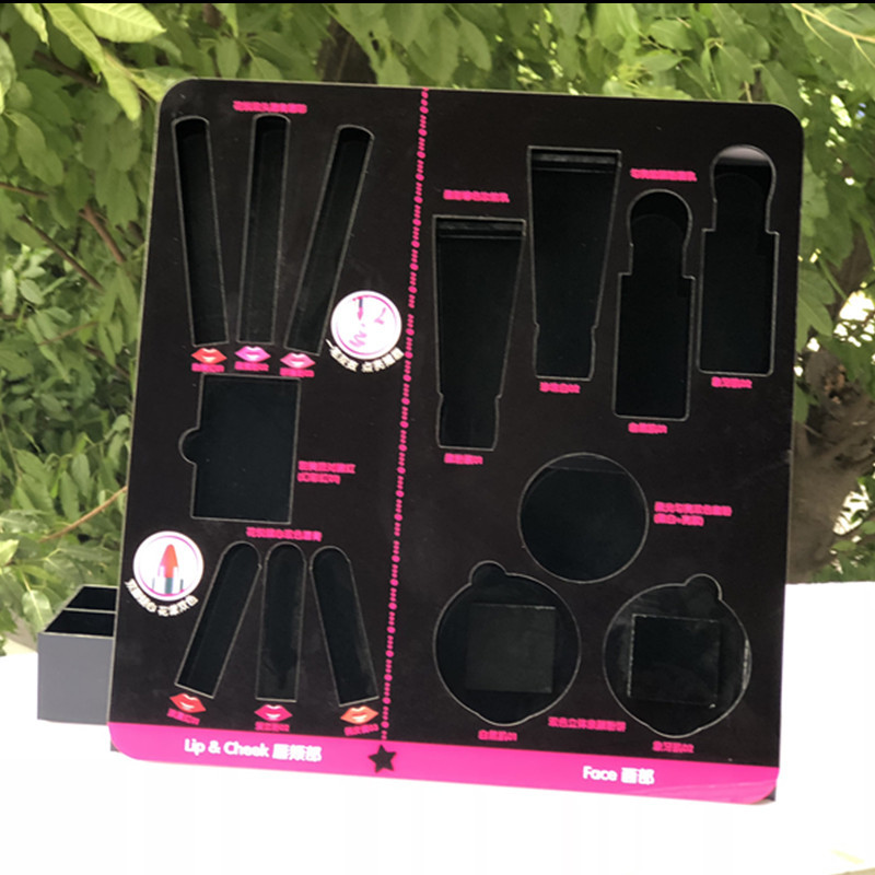 广州工厂亚克力展示架制作有机玻璃展示架美甲展示架甲油胶展示本