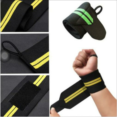 运动加压缠绕护腕 健身护腕 力量举重护腕捆绑透气训练护腕|ru
