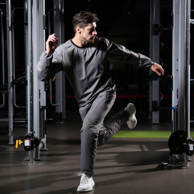 suit summer Slimming clothes Sweat Perspiration Lower body clothing Large Bodybuilding run yoga Violence sweat