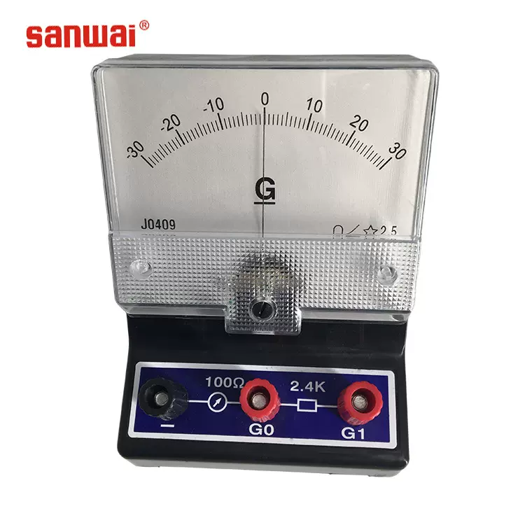 -300~300uA灵敏电流教学仪表 直流电路电流表J0409