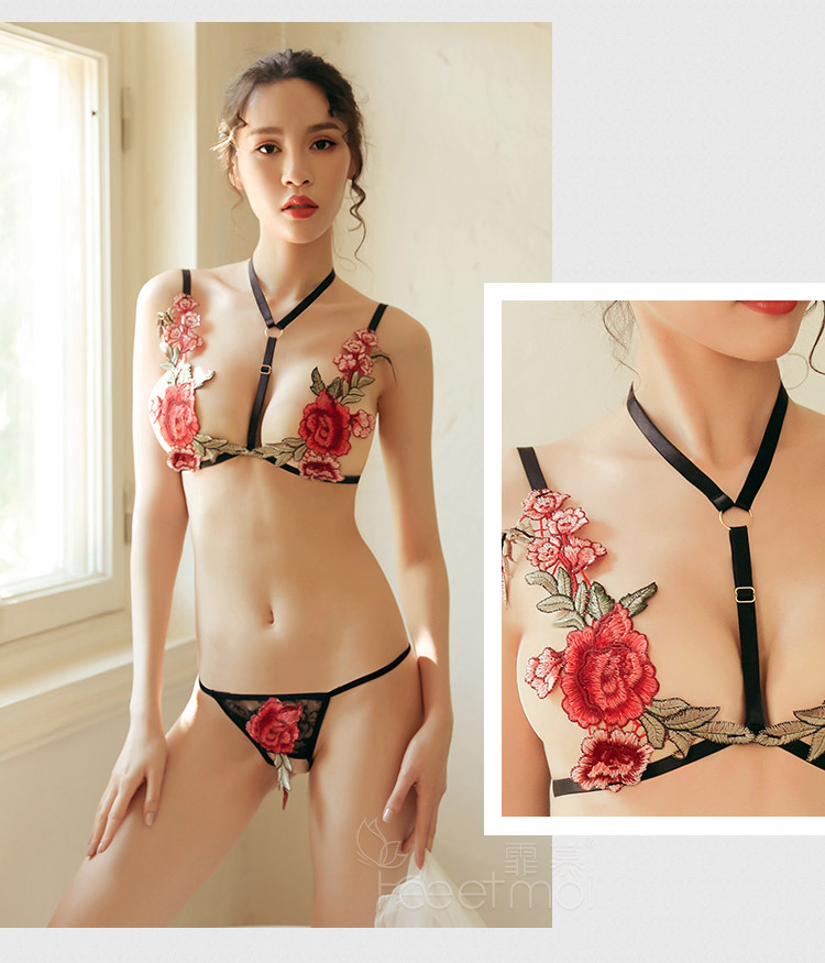 Soutiens-gorge en Fleur de broderie - Ref 3369024 Image 12