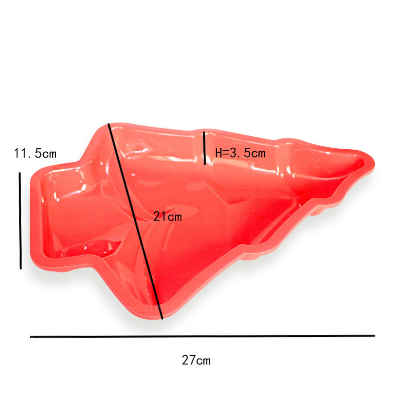 硅胶圣诞树饼干模