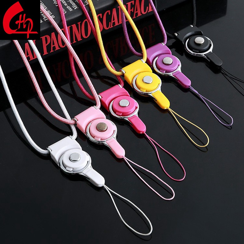 手機殼挂繩 可拆分旋轉指環扣二合壹兩用挂繩工廠批發男女款