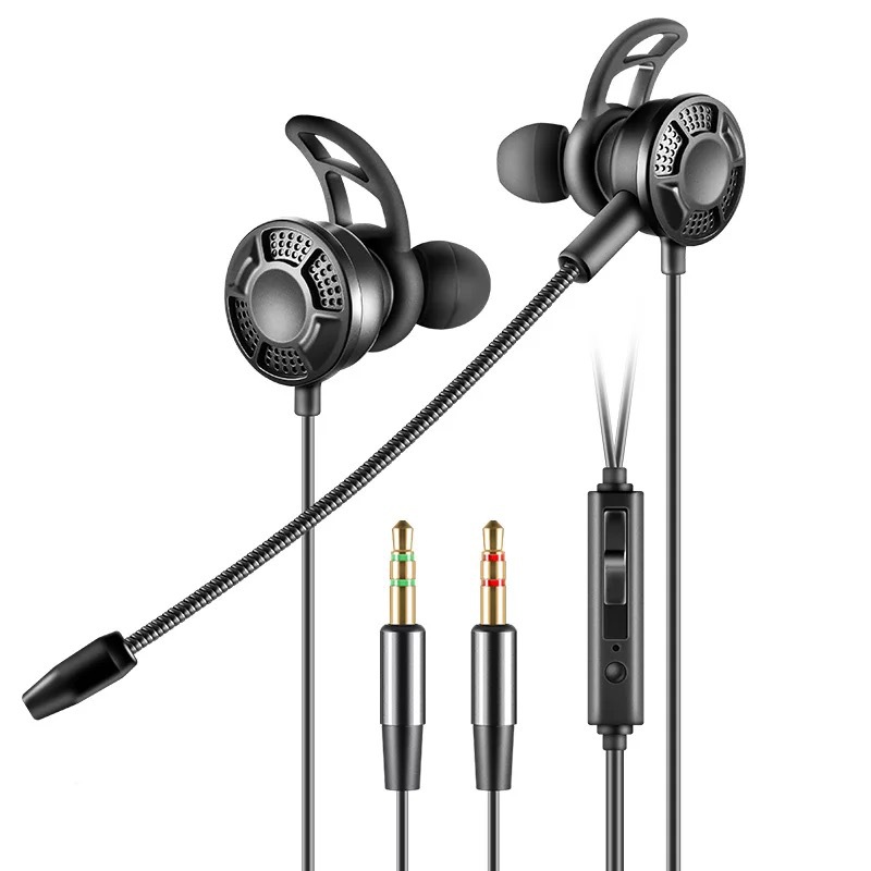 direct deal Eat chicken Gaming Headset computer In ear headset Wired 2 m drive-by-wire headset