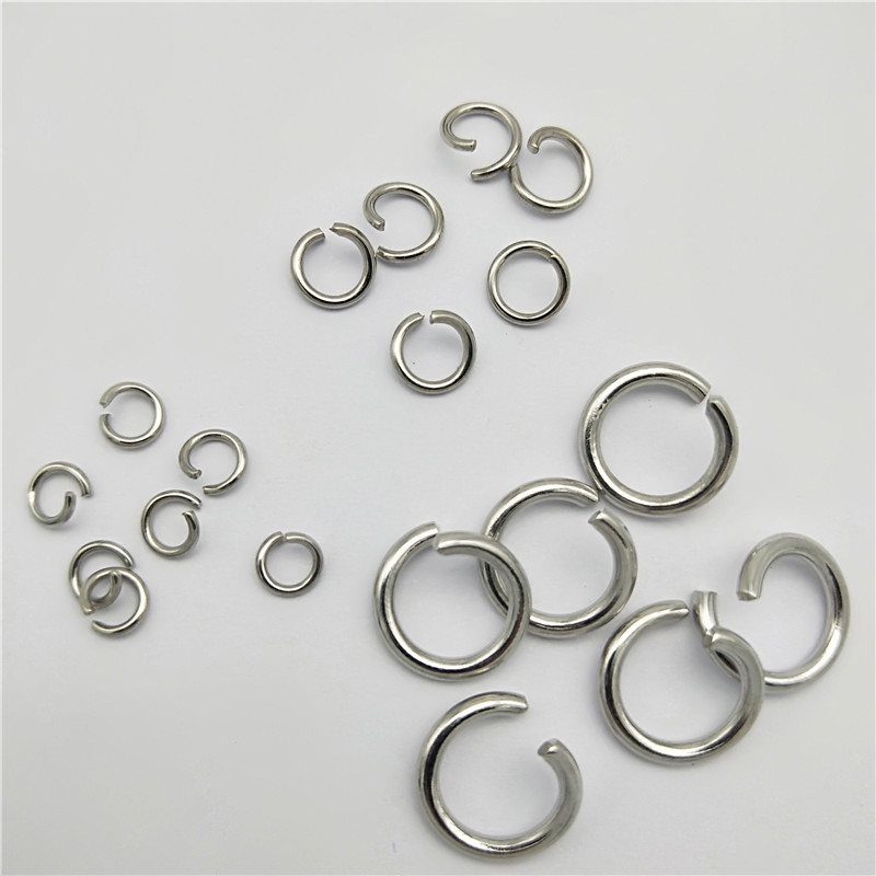 Manufacturers sell metal opening circles Small jewelry link…