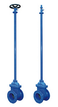 直埋式地下闸阀 埋地式闸阀 地下水管闸阀 加长阀杆闸阀DN200 8寸