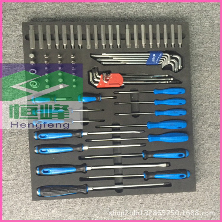 进出口五金工具泡绵/工具箱泡绵/双色雕刻EVA泡绵减震盒加工