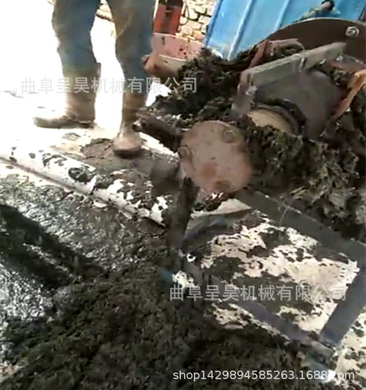 猪粪牛粪脱水机 厨余垃圾干湿分离机 养殖场粪便挤压脱水机批发价
