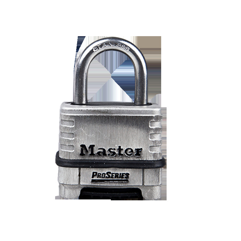 American master password lock stainless steel lock outdoor door lock waterproof anti-rust lock warehouse anti-skid anti-theft lock