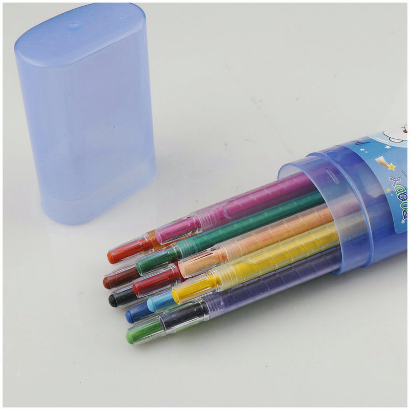 Show Beijing 12 -color rotating crayon excellent rotation Crayon…