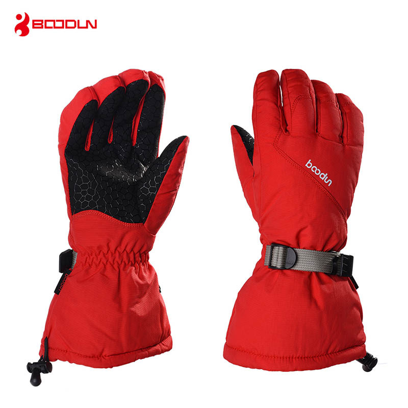 BOODUN Warm pour le ski en extérieur, extension de poignet à cinq doigts, housse imperméable intégrée, gants de ski d'hiver_voghion.com