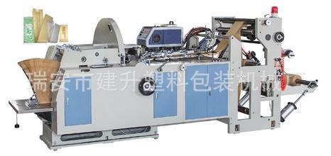 全自动高速快餐食品纸袋设备， 环保袋纸袋机