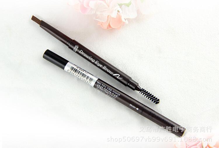 ai lixw雙頭旋轉自動眉筆 新版極細小屋畫眉筆砍刀不暈染防水防汗