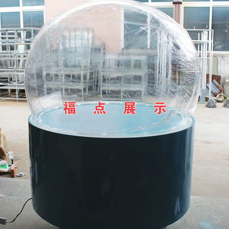 Manufactor Customized Acrylic Half organic glass Lampshade Showcase Show props Transparent hollow sphere