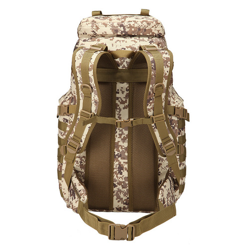 Upgraded version of outdoor sports tactical bag camouflage waterproof large mountaineering bag 50L backpack