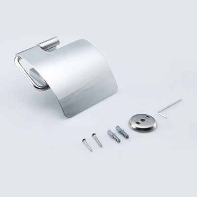 厨卫五金304不锈钢纸巾架 卫生间打孔厕纸架浴室壁挂式创意卷纸架|ms