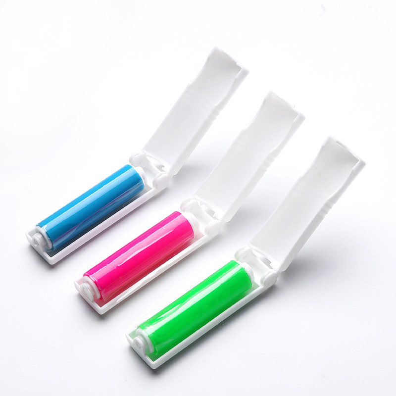 申汇小号可折叠可水洗粘毛器 便携式衣物宠物除毛器 地毯床单毛刷