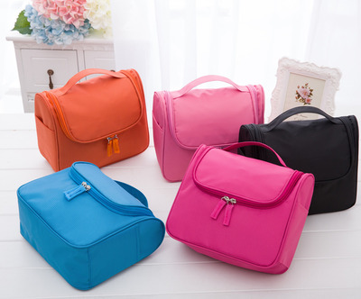 韩式多功能化妆品收纳包 便携式大容量化妆包 悬挂式洗漱化妆包|ms