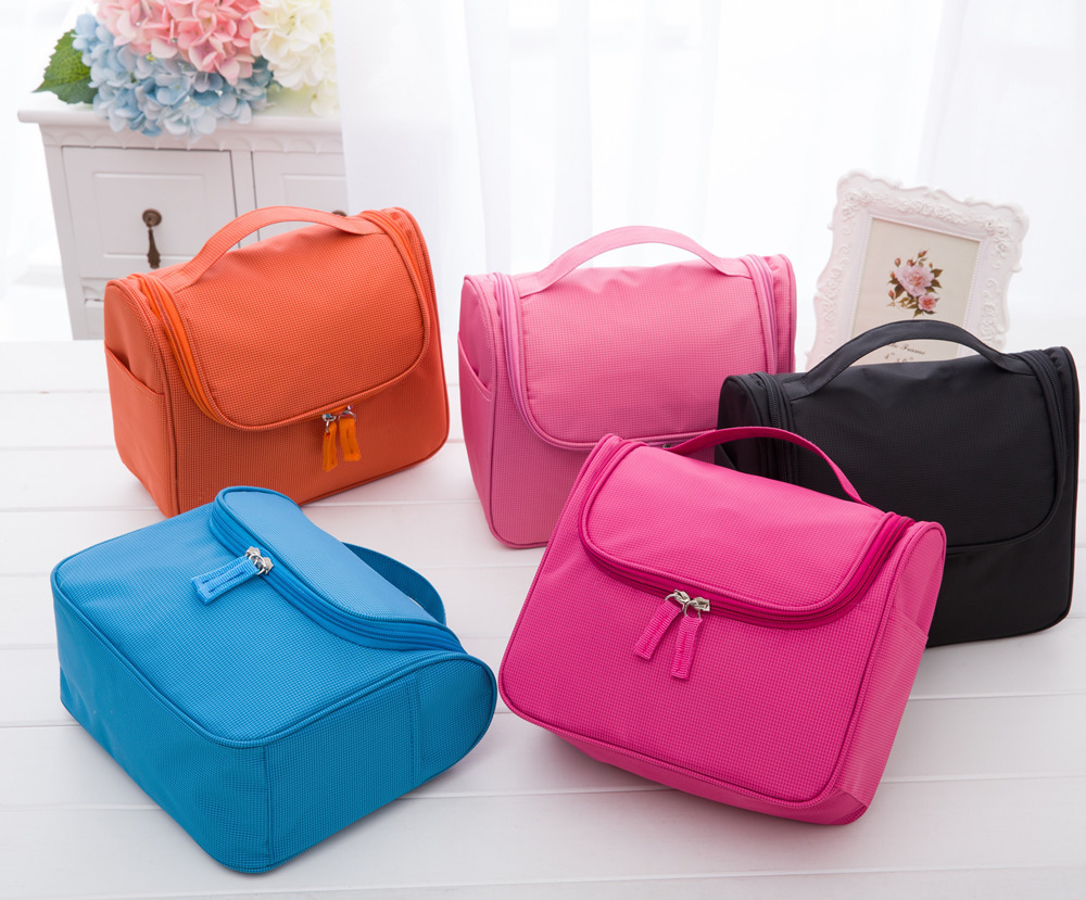 韩式多功能化妆品收纳包 便携式大容量化妆包 悬挂式洗漱化妆包|ms