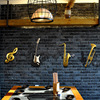 Industrial style Creative iron wall decoration bar music restaurant KTV wall decoration clothing store wall hanging