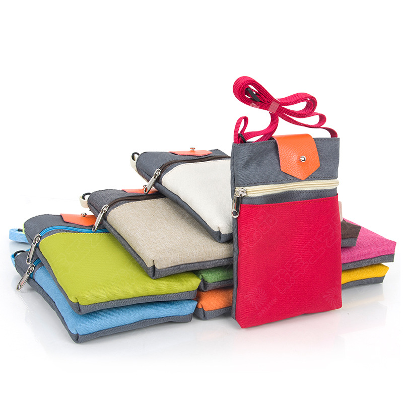 旅行小挂包多功能户外骑行登山包涤纶运动腰包手机保护袋来样定制|ms