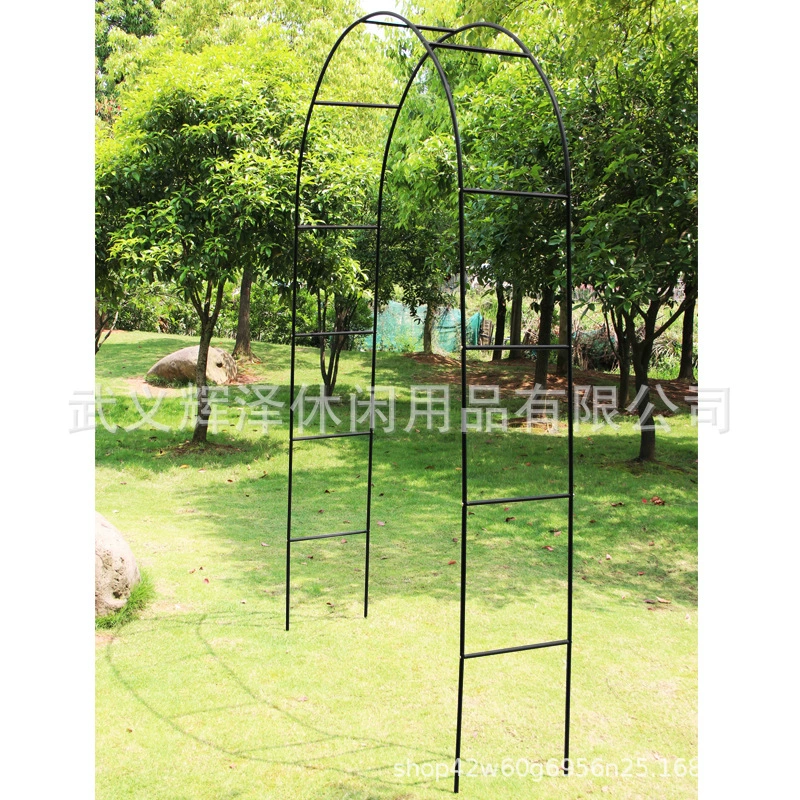 Наружная внутренняя Арка подставка для цветов подставка для лозы Свадебная Садоводство люфа огурец Роза подставка для растений ветряная мельница Роза