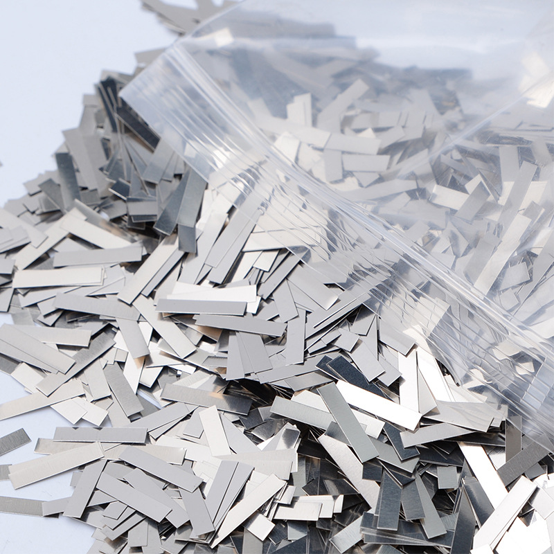 可定制电池连接镀镍片电子电气镀镍不锈钢带锂电池组焊接连接片