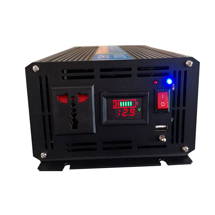 Xin pin 2000W vehicle Sine wave inverter 12V turn 220V high-power household air conditioner Power Converters