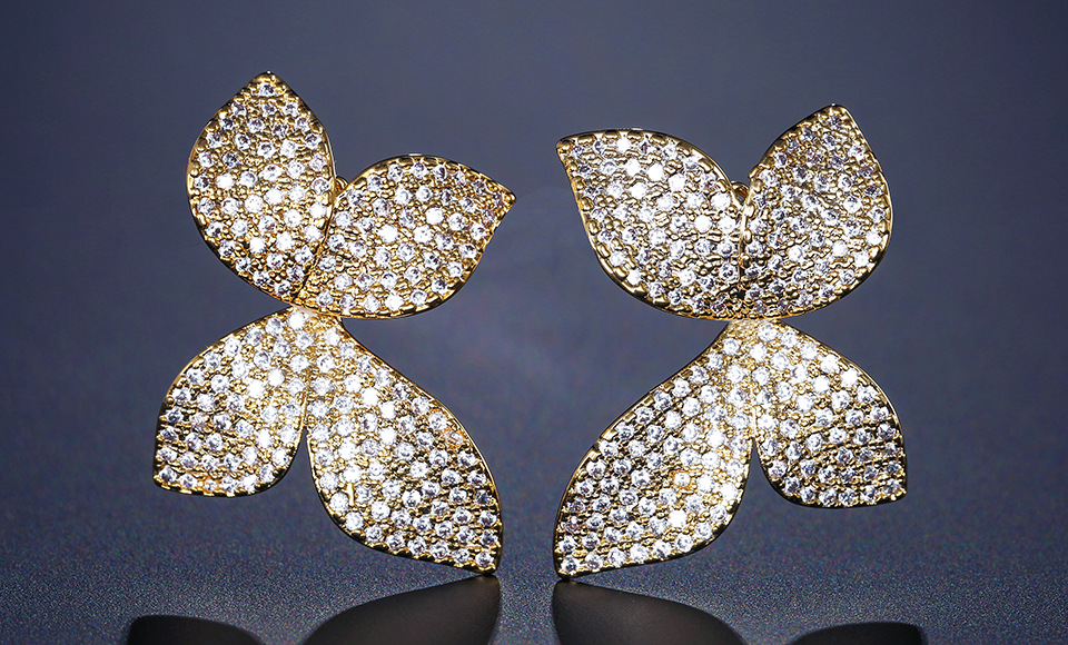 Four Leaf Clover Earrings